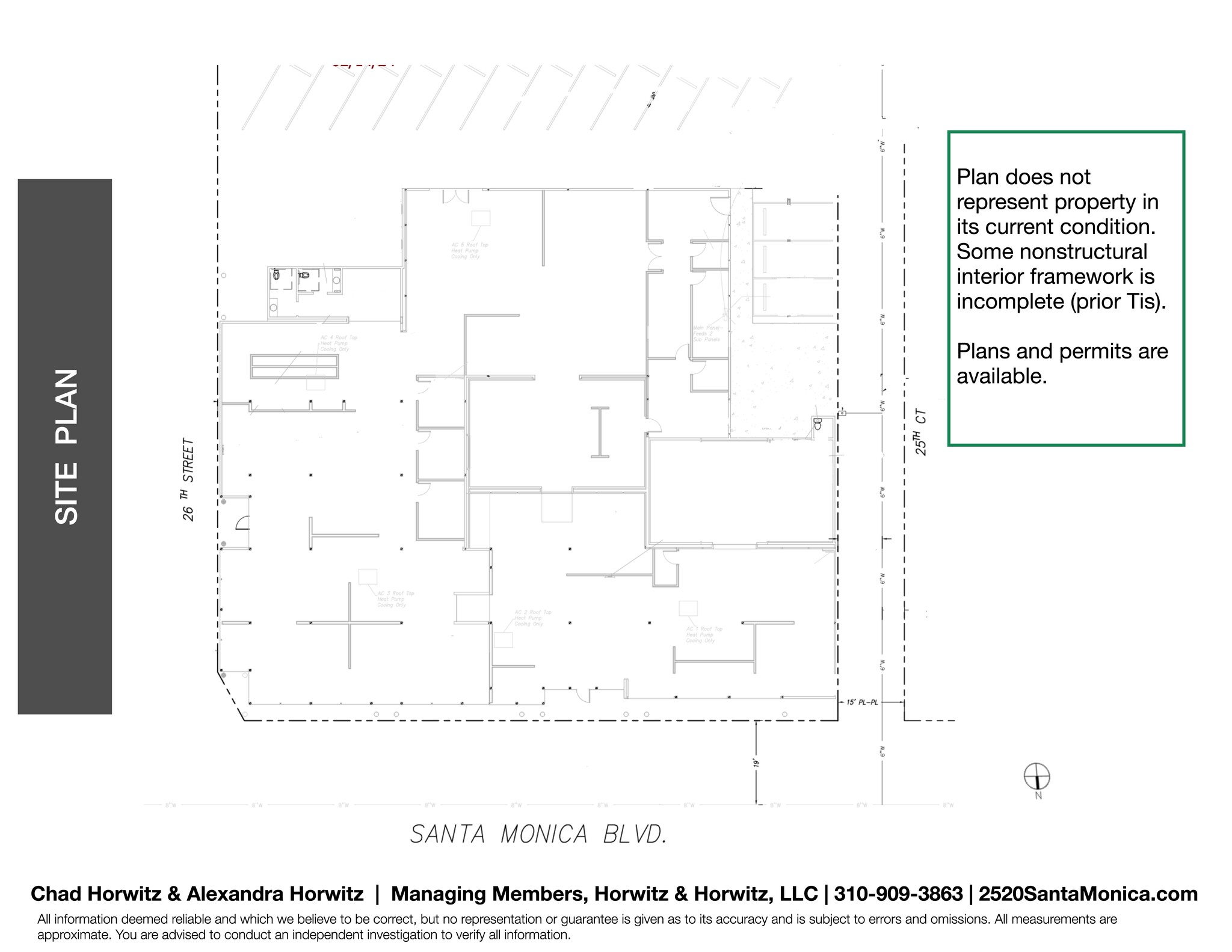 2520 Santa Monica Blvd, Santa Monica, CA for lease Site Plan- Image 1 of 1