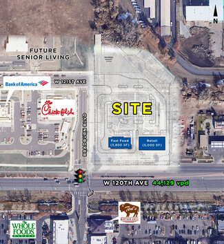 More details for 4181 W 120th Ave - Redevelopment Pad Site, Westminster, CO - Land for Lease