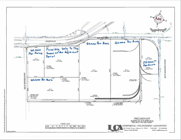 2000 POOL -1, Odessa, TX for sale - Plat Map - Image 3 of 3