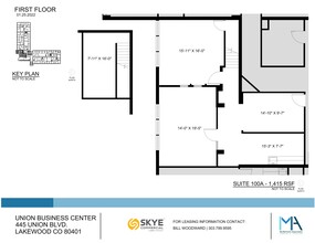 445 Union Blvd, Lakewood, CO for lease Site Plan- Image 1 of 1