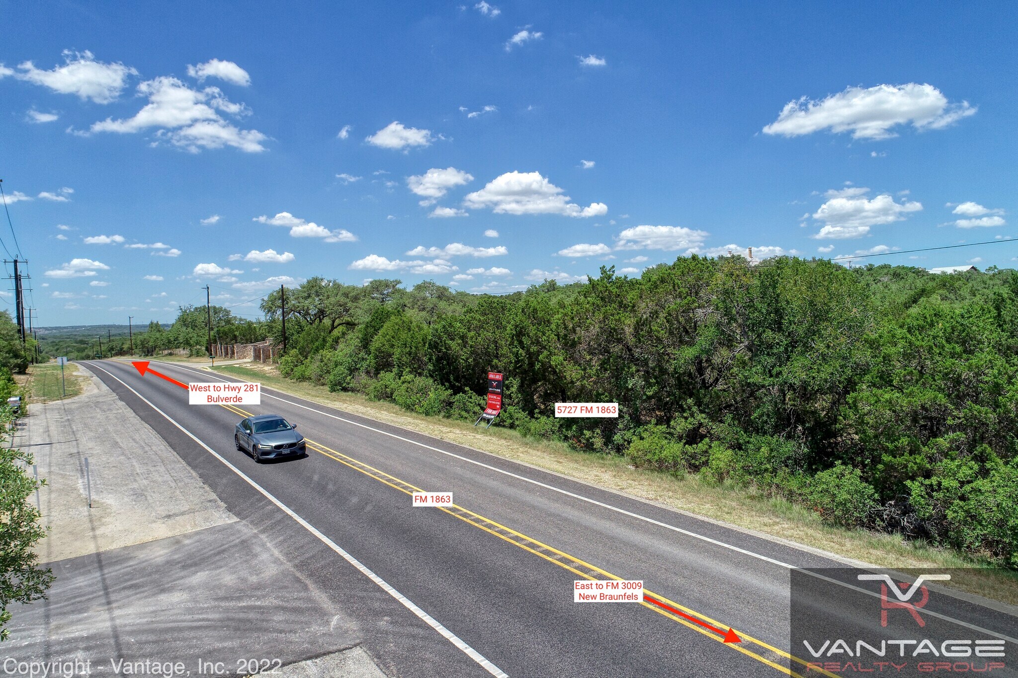 5727 FM 1863, Bulverde, TX for sale Aerial- Image 1 of 1