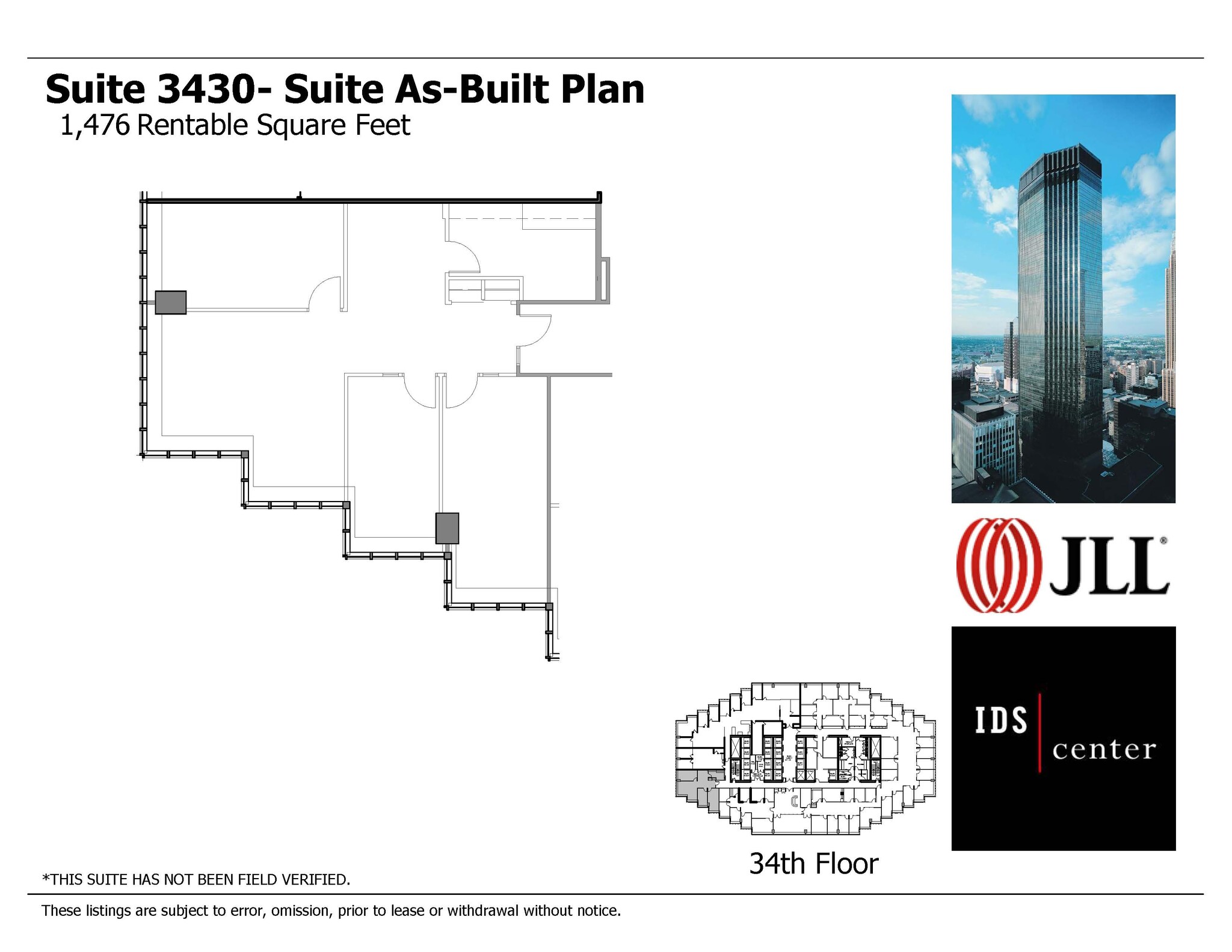 80 S 8th St, Minneapolis, MN for lease Floor Plan- Image 1 of 1