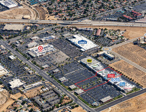 39228 10th St W, Palmdale, CA - aerial  map view