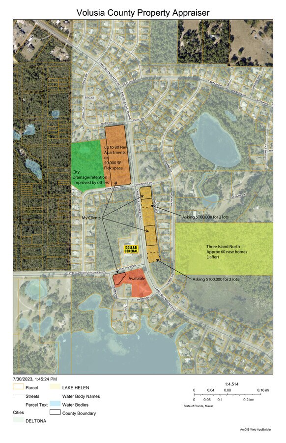 3113 Lake Helen Osteen, Deltona, FL 32738 Land for Sale