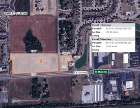US-40 & Windswept Rd, Greenfield, IN - AERIAL  map view - Image1