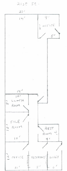 24 W 21st St, Northampton, PA for lease - Typical Floor Plan - Image 2 of 21