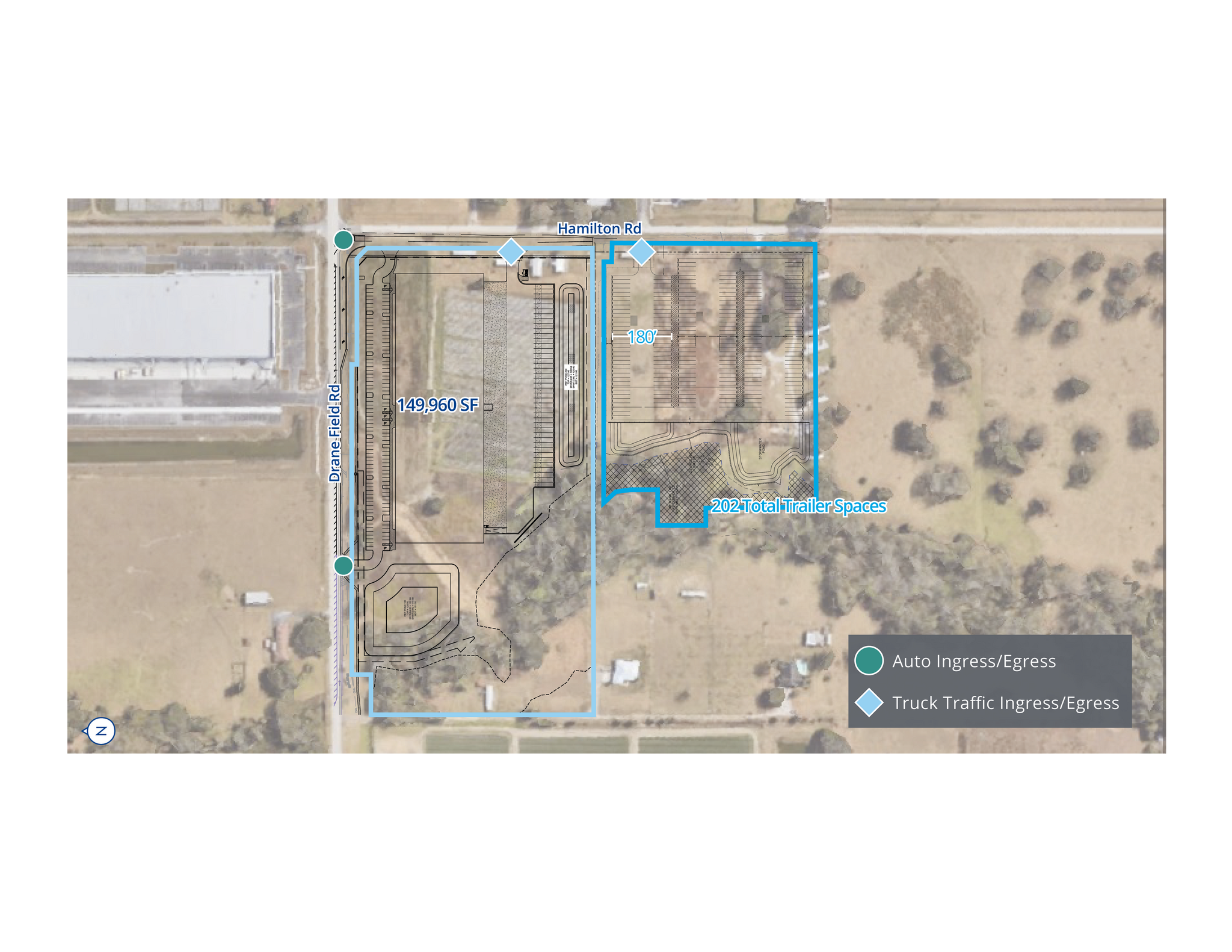 3939 Hamilton Rd, Lakeland, FL 33811 Drane Field Distribution Center