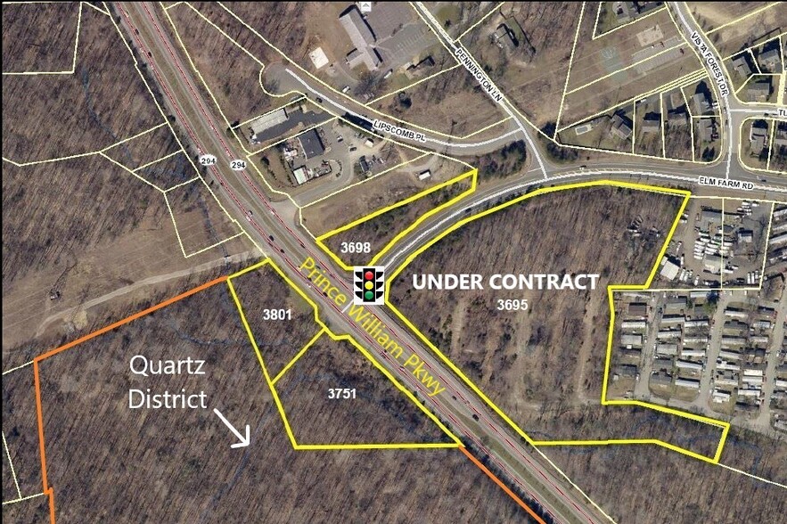 Prince William Pkwy & Elm Farm Rd portfolio of 3 properties for sale on LoopNet.com - Aerial - Image 1 of 1