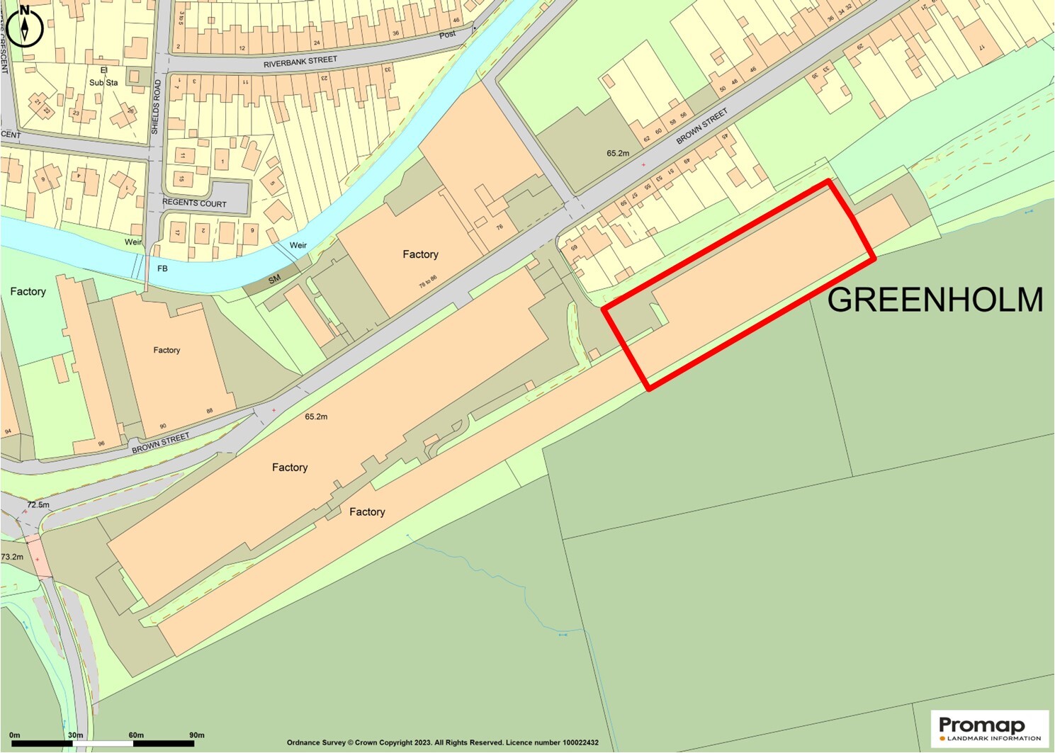67-77 Brown St, Newmilns for lease Site Plan- Image 1 of 1