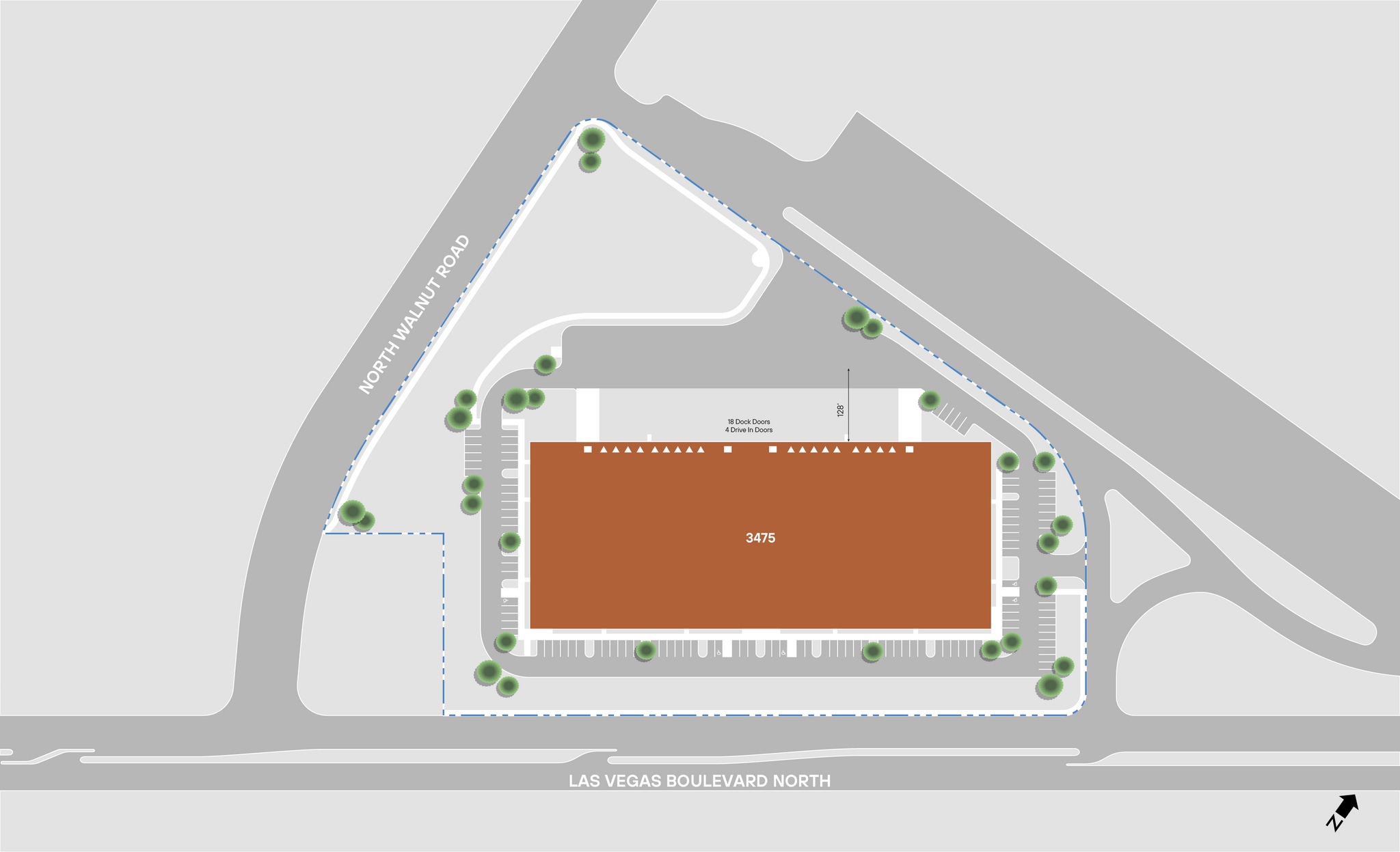 3475 N Las Vegas Blvd, Las Vegas, NV for lease Typical Floor Plan- Image 1 of 1