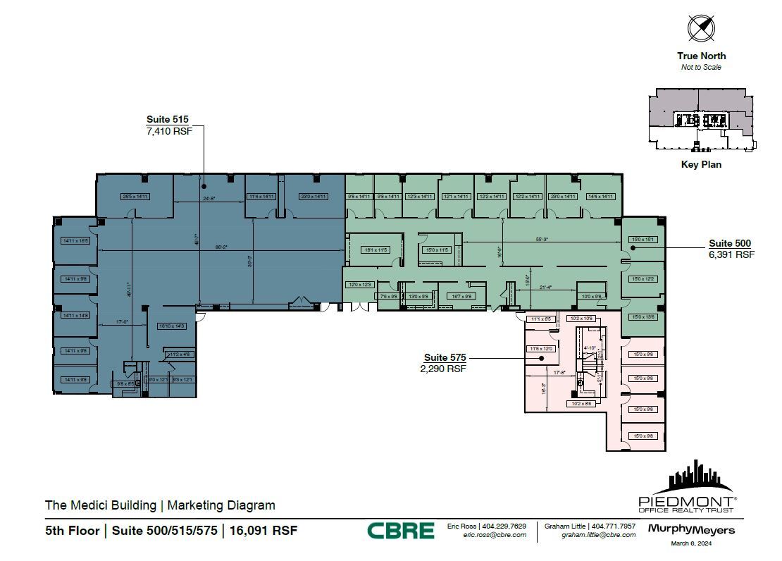 3284 Northside Pky, Atlanta, GA for lease Floor Plan- Image 1 of 2