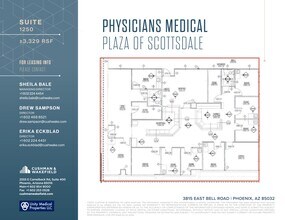 3815 E Bell Rd, Phoenix, AZ for lease Site Plan- Image 1 of 1