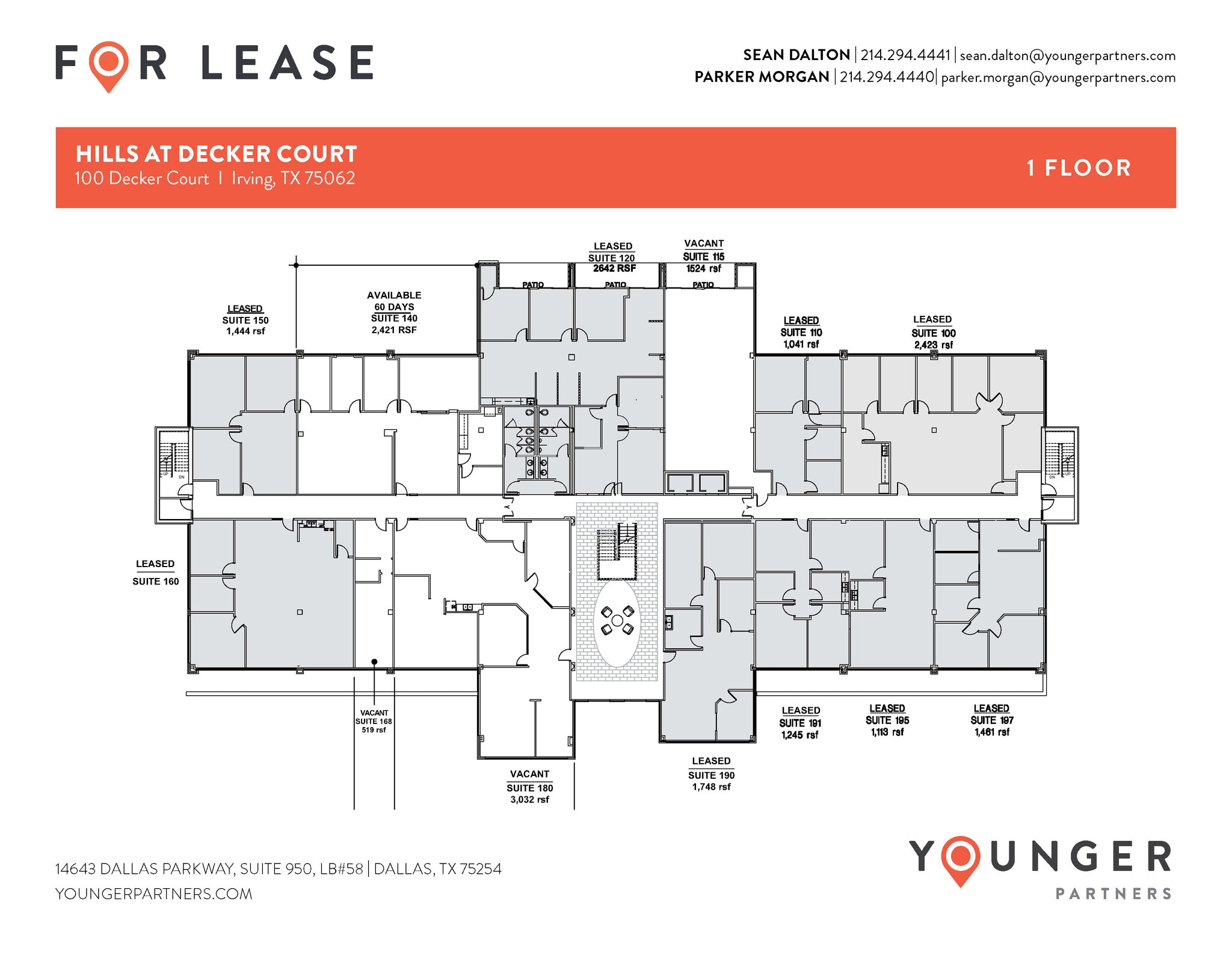 100 Decker Ct, Irving, TX for lease Floor Plan- Image 1 of 1