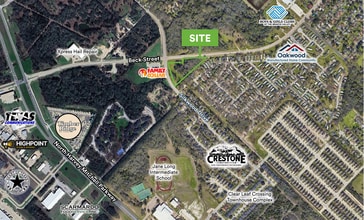Beck Street & Silkwood Drive, Bryan, TX - AERIAL  map view - Image1