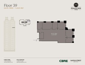 191 Peachtree St NE, Atlanta, GA for lease Floor Plan- Image 1 of 1