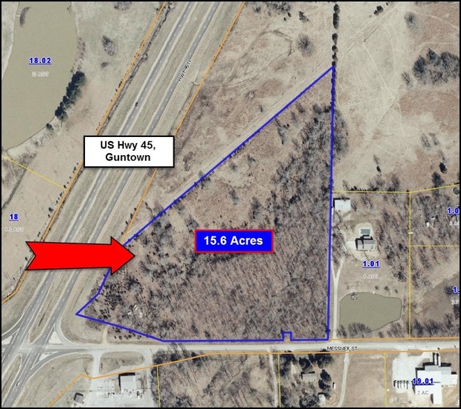 Hwy 45 & CR 2446, Guntown, MS for sale - Building Photo - Image 1 of 1