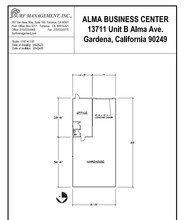 13711-13721 Alma Ave, Gardena, CA for lease Floor Plan- Image 1 of 2