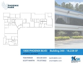 1800 Phoenix Blvd, Atlanta, GA for lease Site Plan- Image 2 of 2