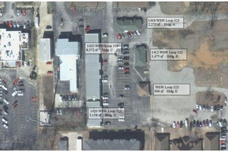 1420 W Southwest Loop 323, Tyler, TX - AERIAL map view