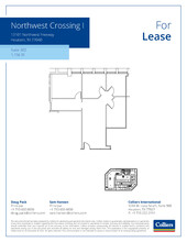 13101 Northwest Fwy, Houston, TX for lease Floor Plan- Image 1 of 1