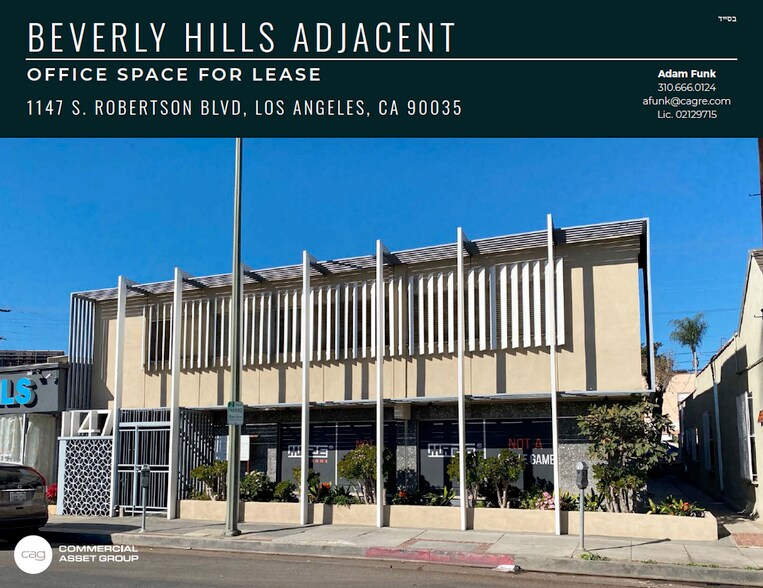 1145-1147 S Robertson Blvd, Los Angeles, CA for lease - Building Photo - Image 1 of 1