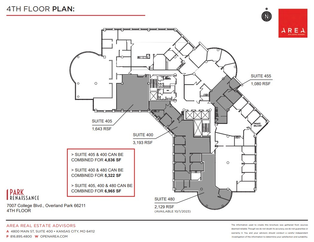 7007 College Blvd, Overland Park, KS for lease Floor Plan- Image 1 of 1