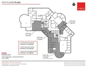 7007 College Blvd, Overland Park, KS for lease Floor Plan- Image 1 of 1