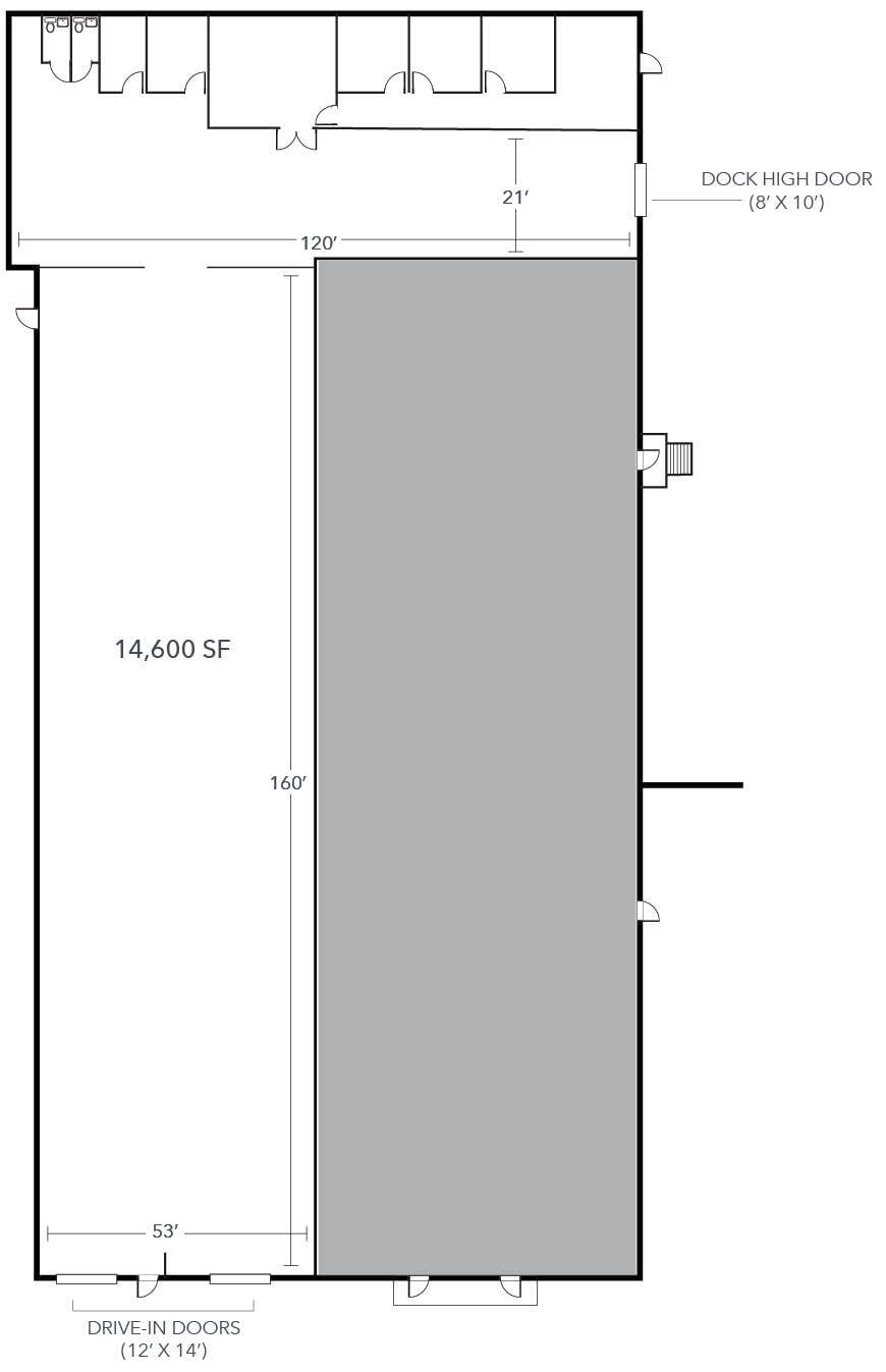 3216 Spottswood St, Raleigh, NC for lease Floor Plan- Image 1 of 7