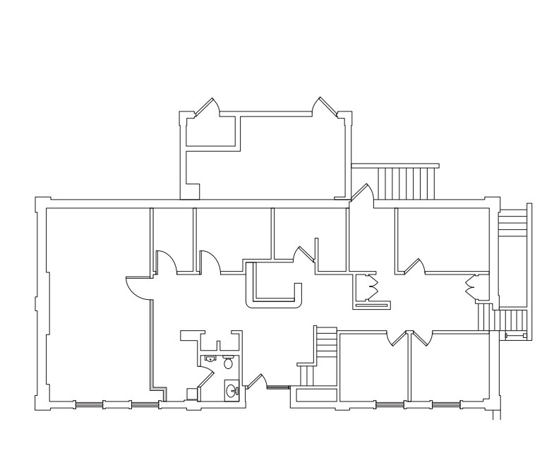 310 N Harrington St, Raleigh, NC for lease Floor Plan- Image 1 of 2