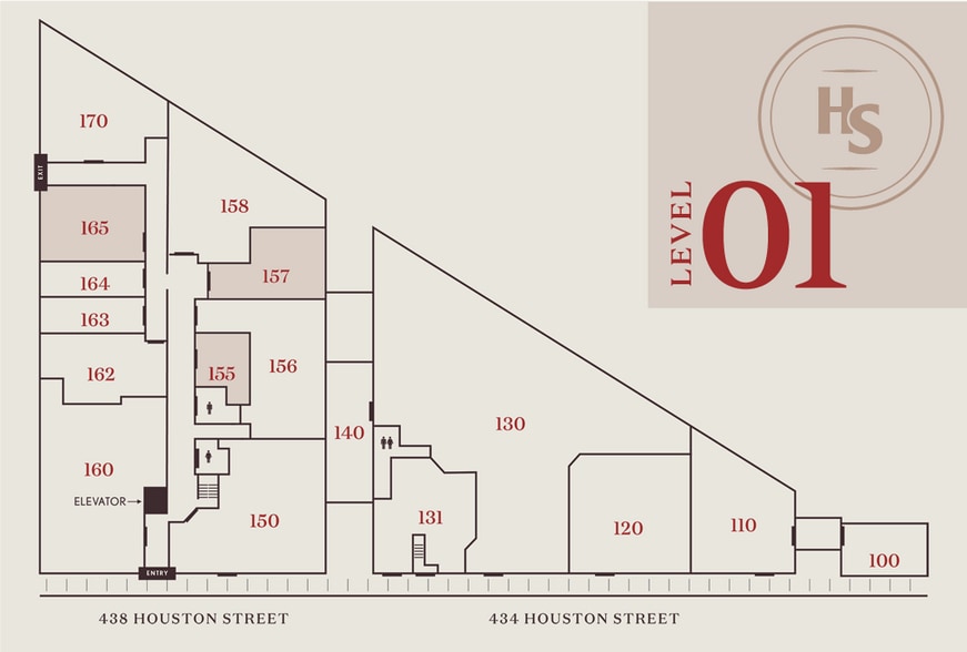 434 Houston St, Nashville, TN for lease - Floor Plan - Image 2 of 18