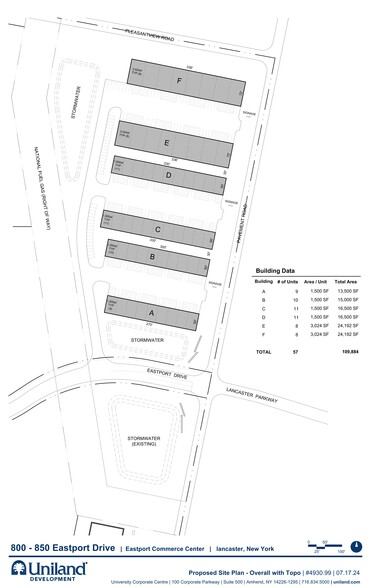 800 Eastport Drive, Lancaster, NY for lease - Site Plan - Image 3 of 3