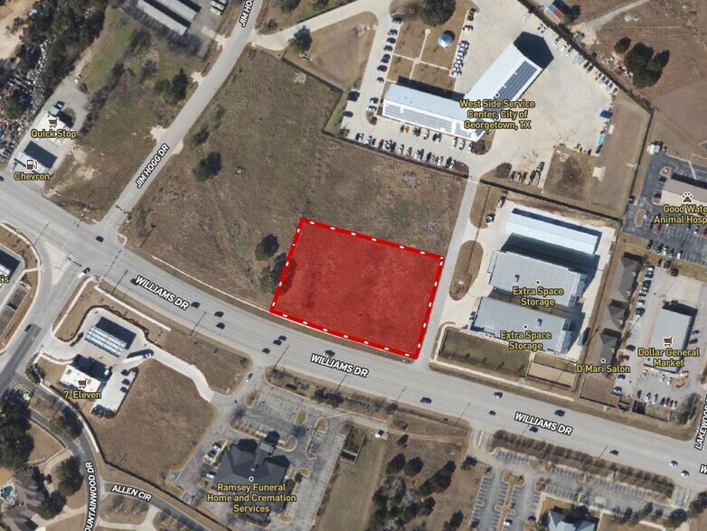 5601 & 5631 Williams, Georgetown, TX for lease - Building Photo - Image 1 of 2