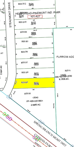 5072 Steadmont Dr, Houston, TX for lease - Plat Map - Image 2 of 3