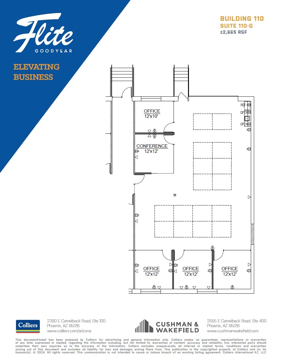 1300 S Litchfield Rd, Goodyear, AZ for lease Floor Plan- Image 1 of 1