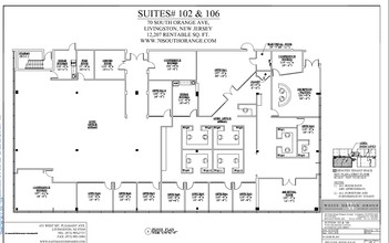 70 S Orange Ave, Livingston, NJ for lease Floor Plan- Image 1 of 1