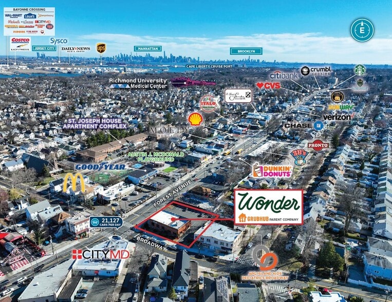 800 Forest Ave, Staten Island, NY for sale - Aerial - Image 2 of 6