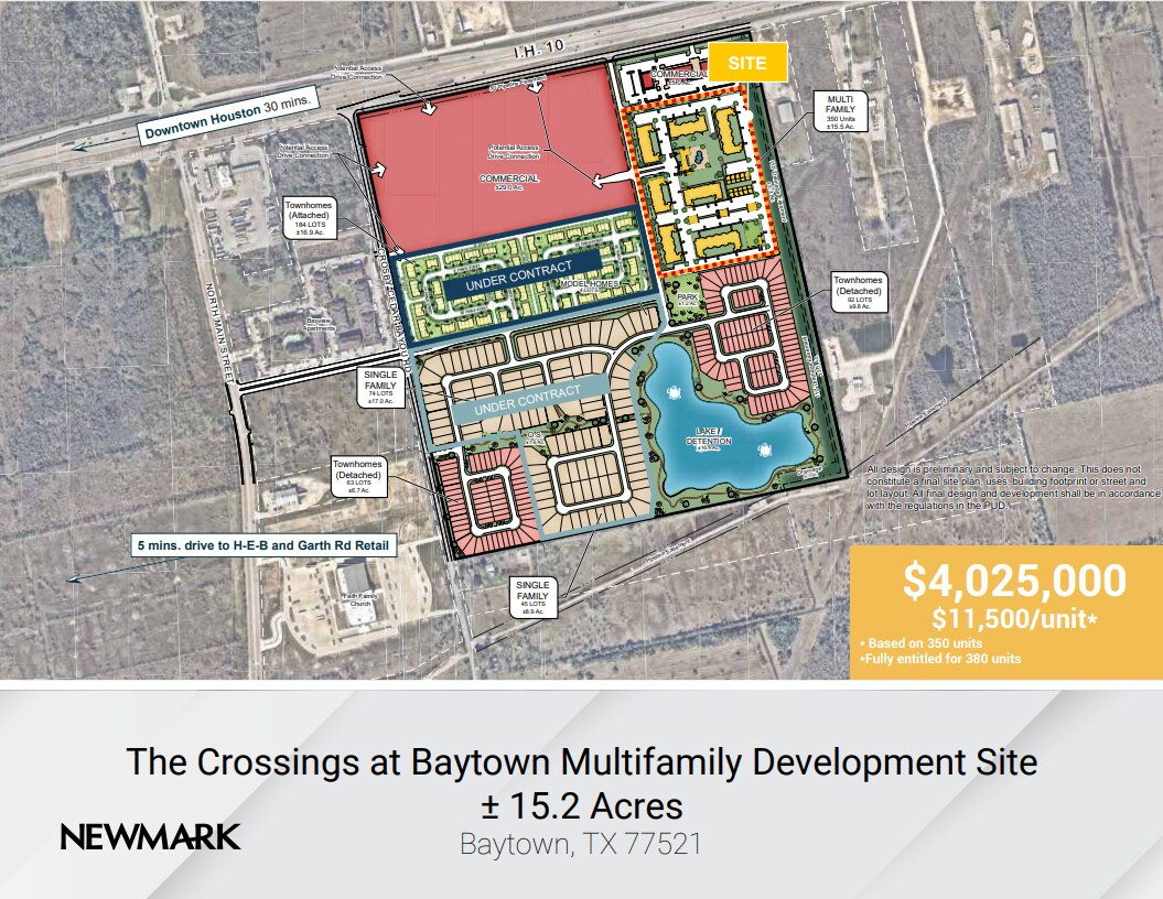 East Freeway, Baytown, TX 77521 The Crossings at Baytown MF Tract