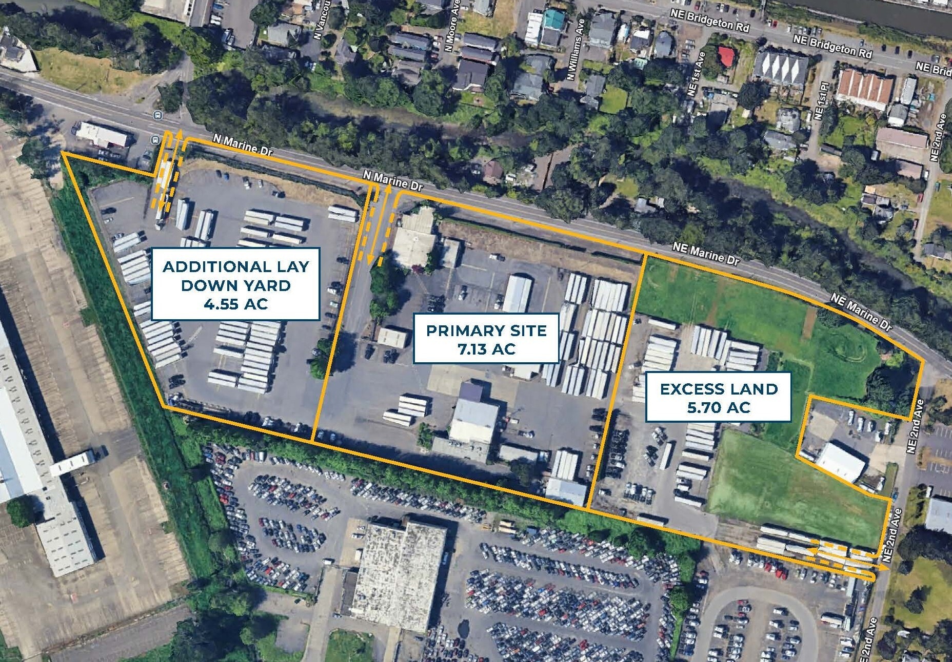 110 N Marine Dr, Portland, OR for lease Site Plan- Image 1 of 1