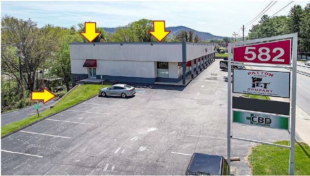 582 Hendersonville Rd, Asheville, NC for lease - Building Photo - Image 2 of 12