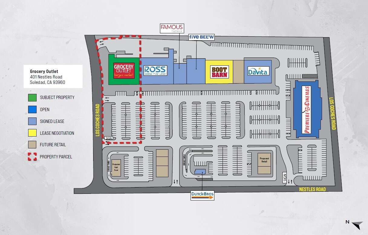 401 Nestles Rd, Soledad, CA 93960 Grocery Outlet Soledad, CA
