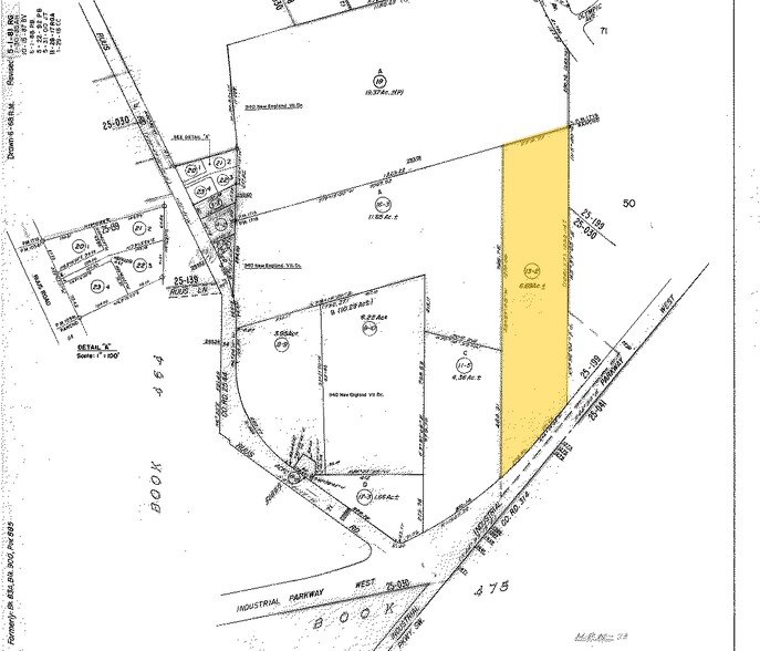 1273 W Industrial Pky, Hayward, CA for lease - Plat Map - Image 2 of 2