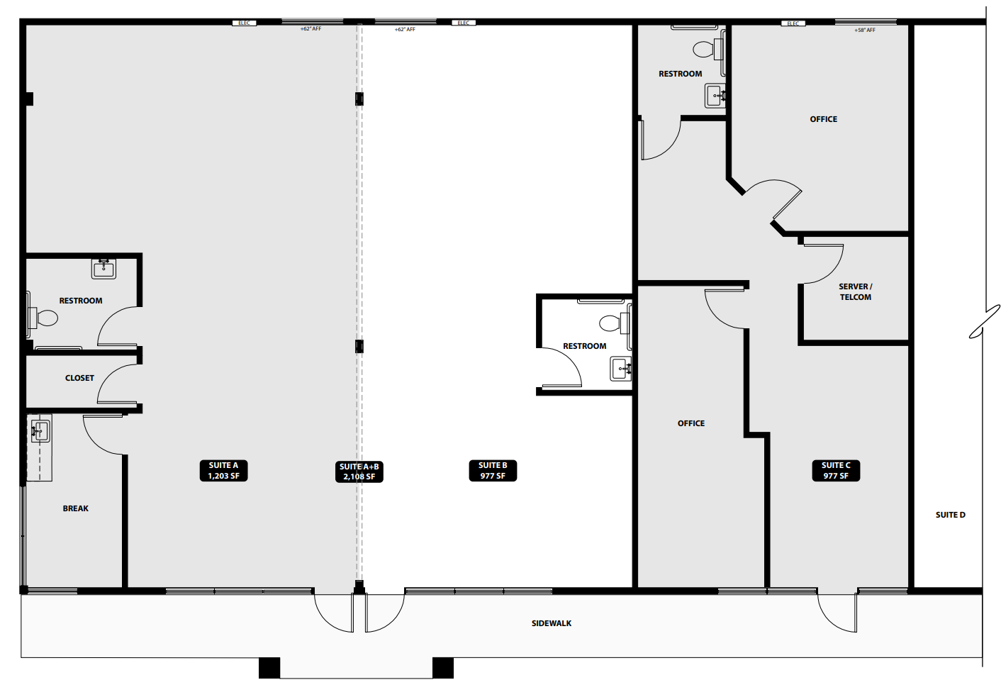 5403 Scotts Valley Dr, Scotts Valley, CA for lease Floor Plan- Image 1 of 1