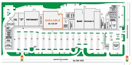 3952-3980 Airport Blvd, Mobile, AL for lease Site Plan- Image 1 of 1