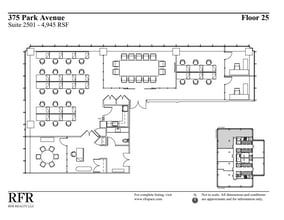 375 Park Ave, New York, NY for lease Floor Plan- Image 1 of 4