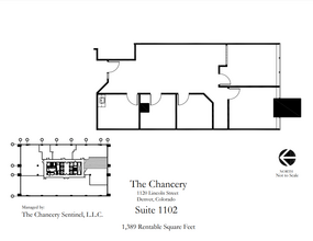 1120 Lincoln St, Denver, CO for lease Floor Plan- Image 1 of 1