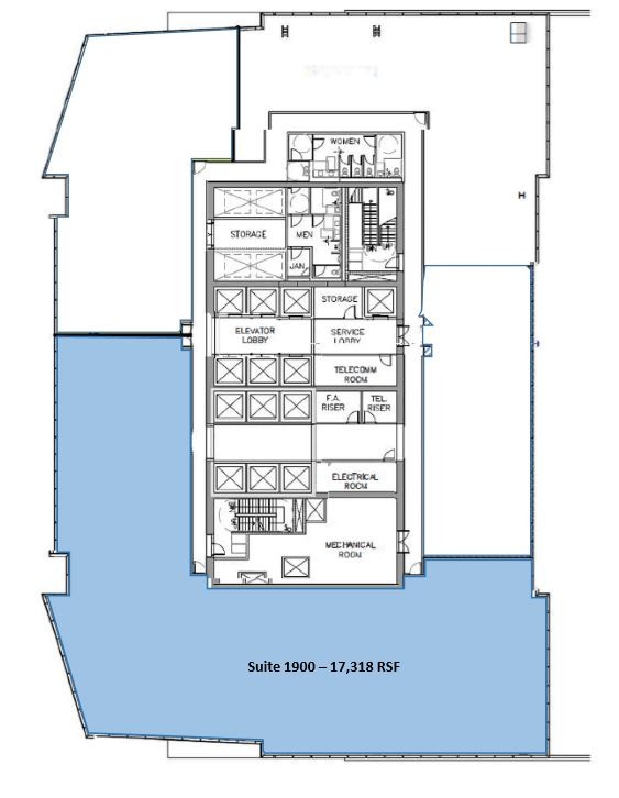 333 SE 2nd Ave, Miami, FL for lease Floor Plan- Image 1 of 1