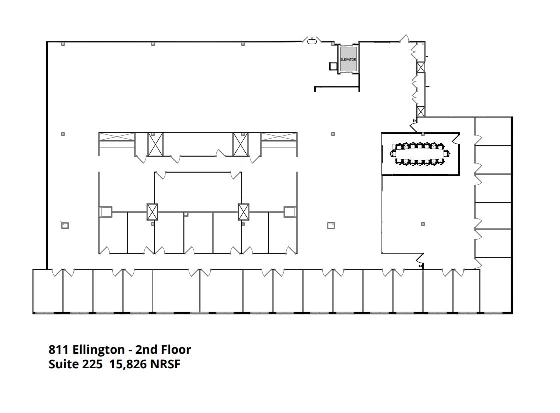811 FM-1959, Houston, TX for lease Floor Plan- Image 1 of 2