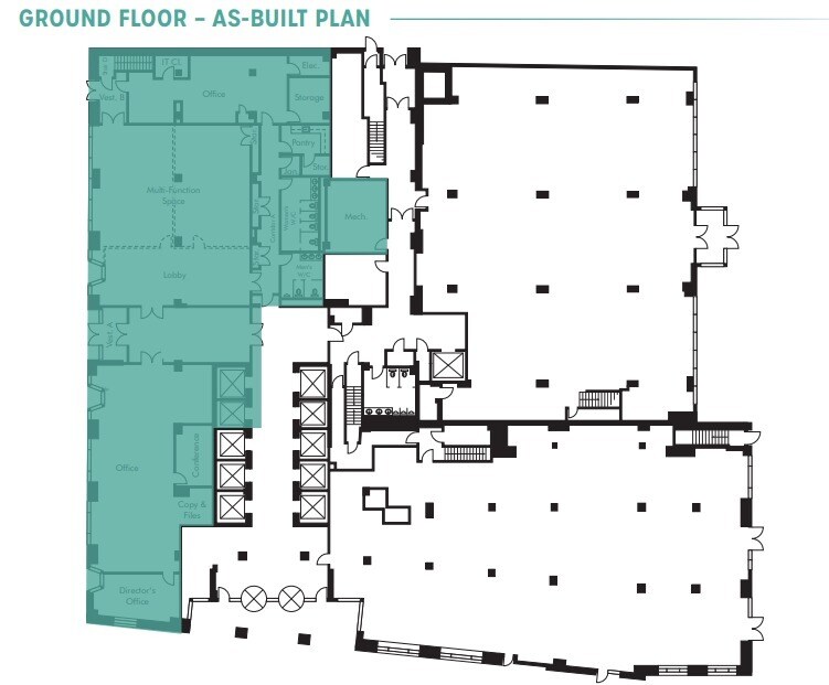 40 Rector St, New York, NY 10006 - Unit Ground -  - Floor Plan - Image 1 of 2