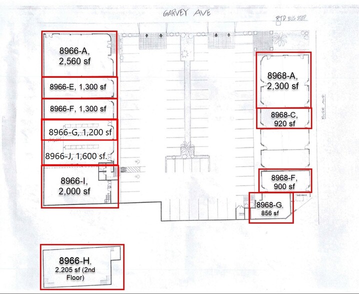 8966-8968 Garvey Ave, Rosemead, CA for lease - Building Photo - Image 3 of 14