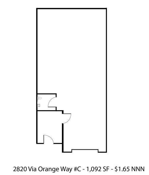 2810 Via Orange Way, Spring Valley, CA for lease Floor Plan- Image 1 of 1